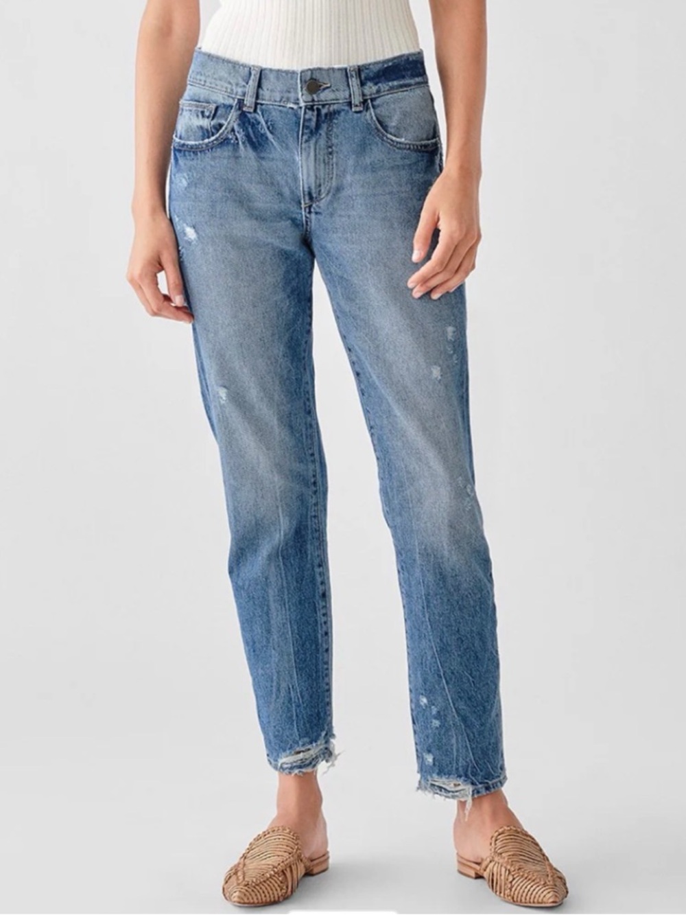 DL1961 | Riley Tapered Boyfriend | Color: Augusta